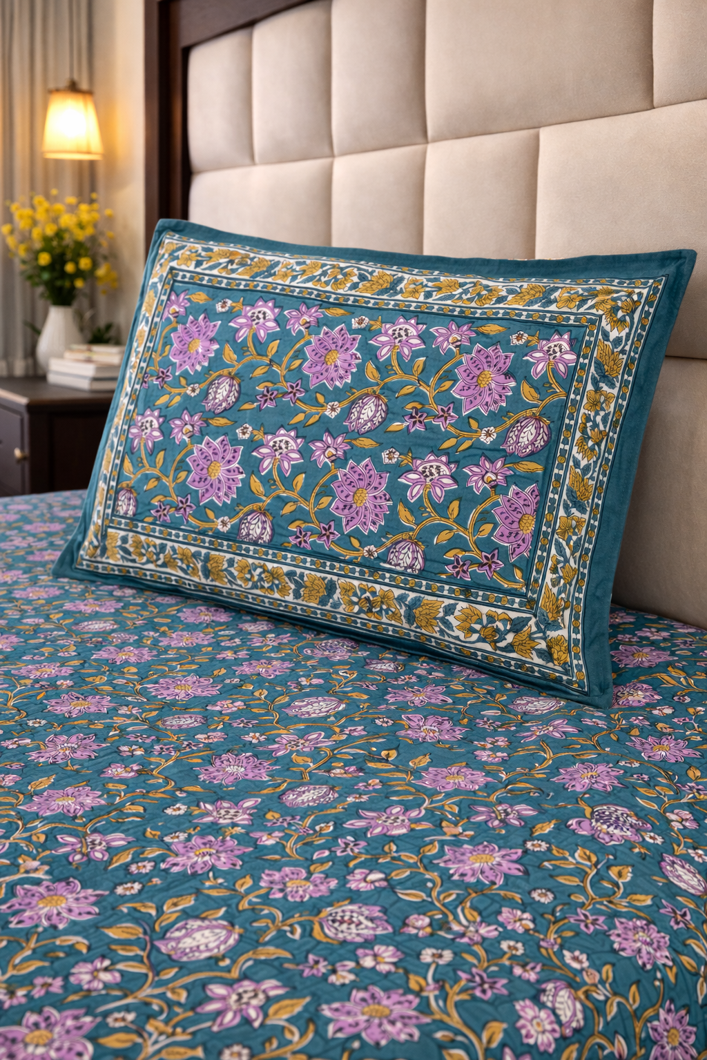 Teal Lavender Bloom