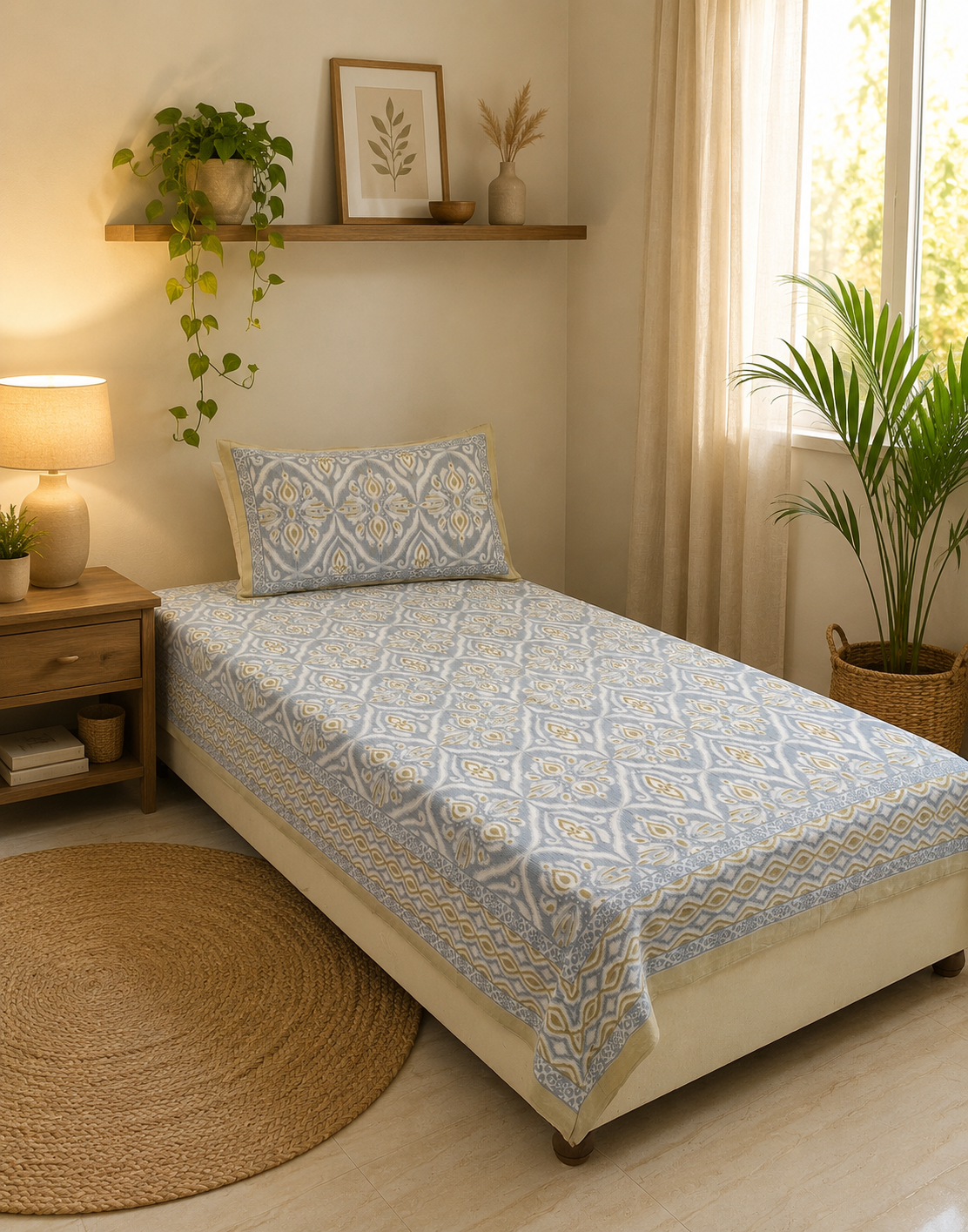Ivory Ikat