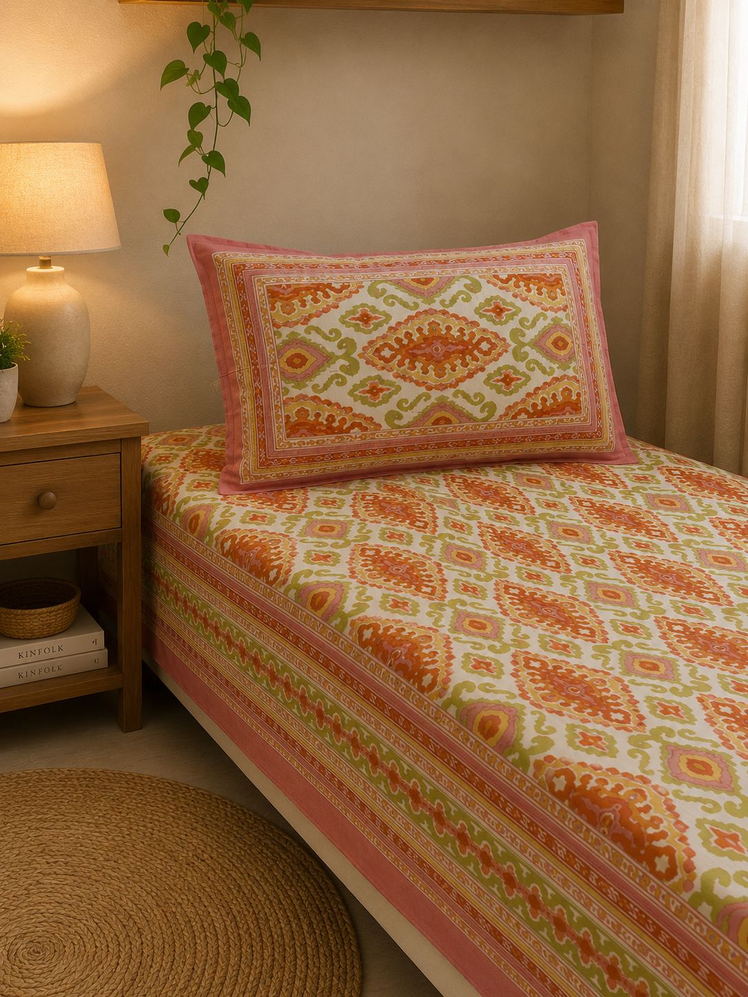 Saffron Ikat