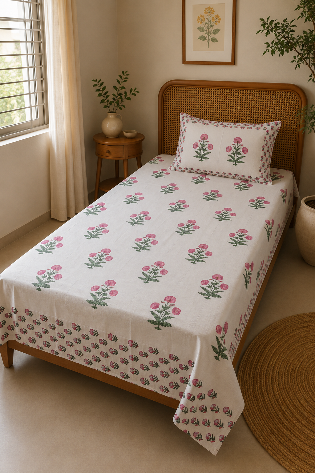 Pink Phoolwari