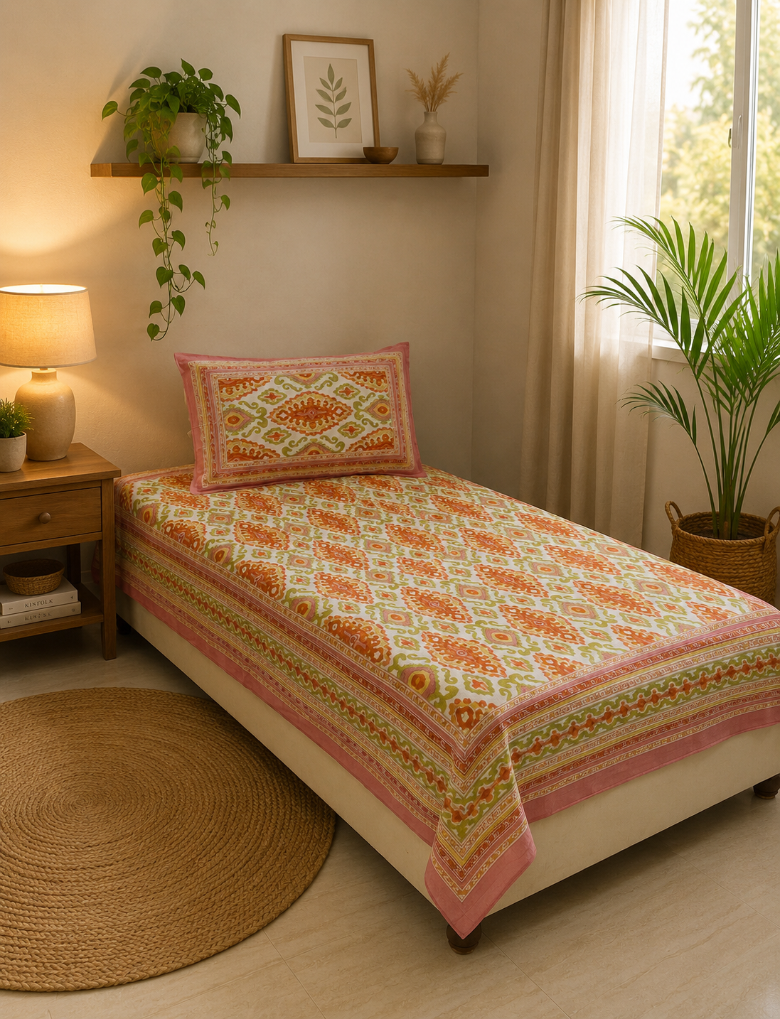 Saffron Ikat